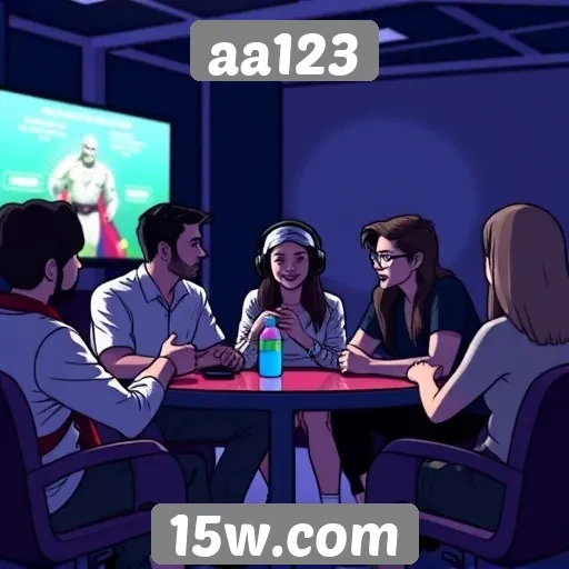 Funcionalidades de interação social no aa123